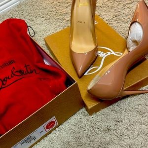 Christian Louboutins Pigalle Follies 100 Patent Brand New